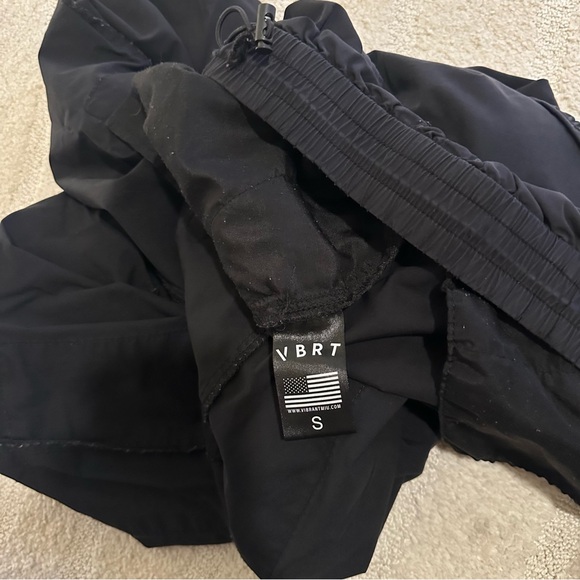 Vibrant Miu VBRT Women’s Black Cargo Pants Lightweight Pockets - Picture 8 of 8